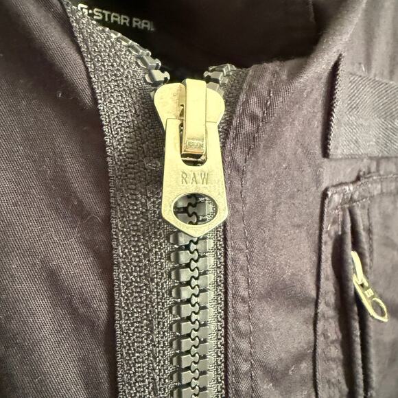 G STAR Raw | Navy Blue Cotton Powel Utility Lightweight jacket | Extra Large - Picture 8 of 10